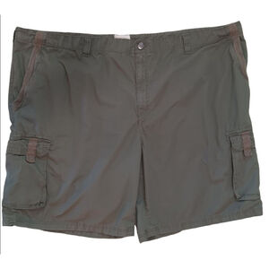 Men's True Nation Cargo Shorts Size 60 Green